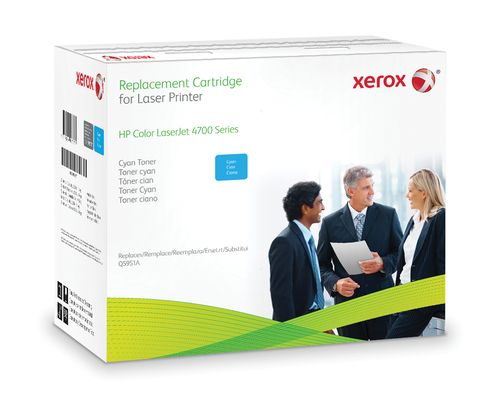 Image of Xerox Cartuccia toner ciano. Equivalente a HP Q5951A. Compatibile con HP Colour LaserJet 4700 074