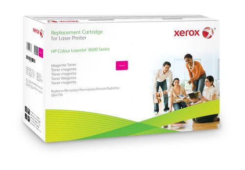 Image of Xerox Cartuccia toner magenta. Equivalente a HP Q6473A. Compatibile con HP Colour LaserJet 3600 074