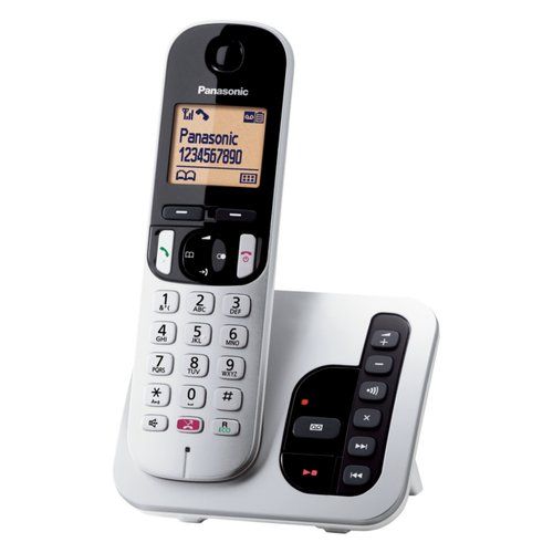 Image of PANASONIC KX-TGC260JTS SILVER CORDLESS DECT CON SEGRET. 074