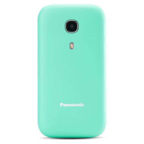 Image of PANASONIC KX-TU400EXC TIFFANY GREEN EASY PHONE CLAMSHELL 2.4 074