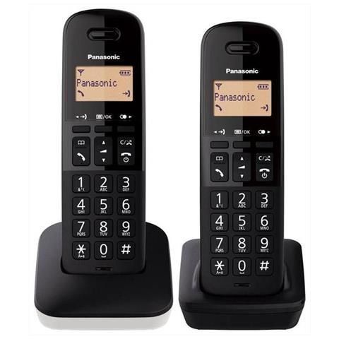 Image of PANASONIC Cordless Duo KX-TGB612JTW Bianco 074