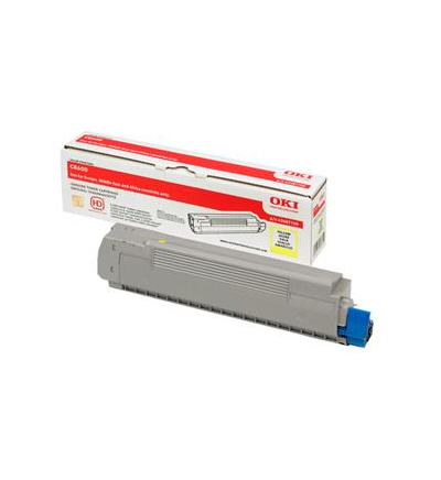 Image of OKI C8600/8800 TONER GIALLO 074