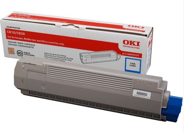 Image of OKI 44059107 toner Originale Ciano 1 pezzo(i) 074