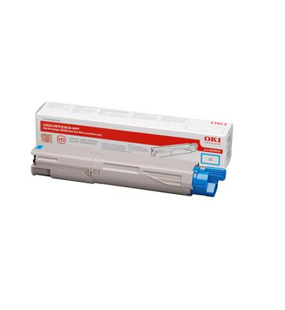 Image of OKI Toner cartridge f/ C3520MFP & C3530MFP Originale Ciano 074