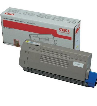 Image of Toner Oki C 711 Gel giallo 11,5k (44318605) 074