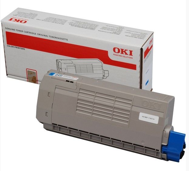 Image of OKI Cyan Toner Cartridge Originale Ciano 074