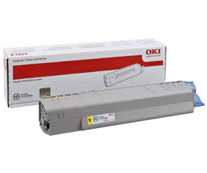 Image of OKI MC861 TONER GIALLO 10K 074