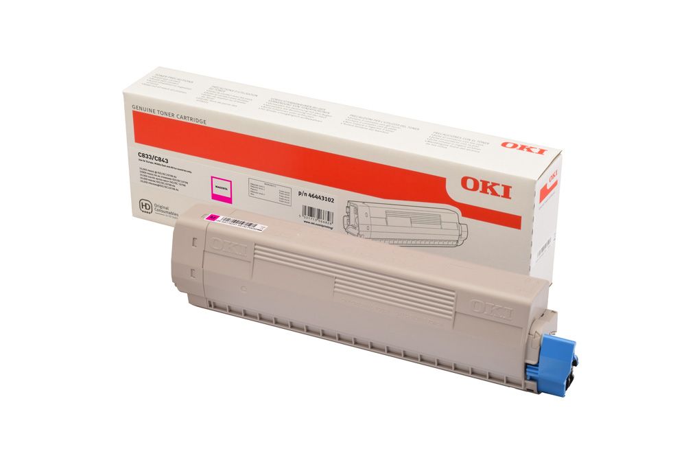 Image of OKI C833 TONER MAGENTA 10K 074