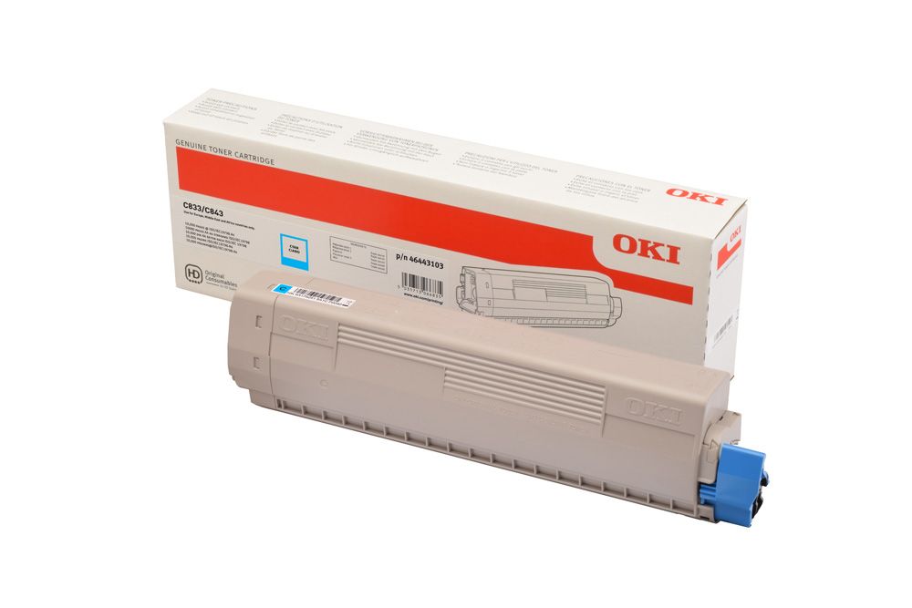 Image of OKI 46443103 toner Originale Ciano 1 pezzo(i) 074