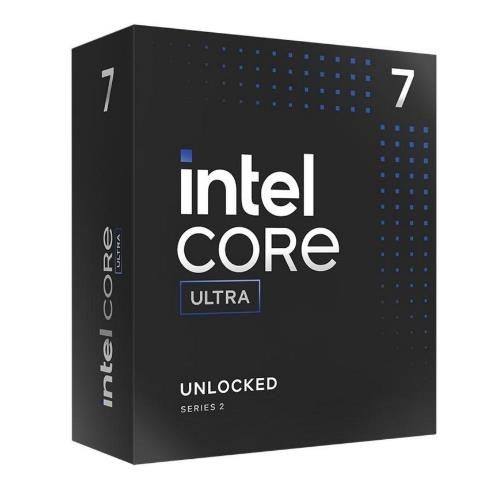 Image of CPU INTEL CORE ULTRA i7-265KF (ARROW LAKE) 5.5 GHz - 30MB SKT 1851 NO GPU - NO DISSIPATORE - BOX- BX80768265KF 074