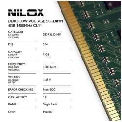 Image of NXS4L1600M1C11 - RAM DDR3L SO-DIMM 4GB 1600MHZ CL11 RAM DDR3L SO-DIMM 4GB 1600MHZ CL11 074