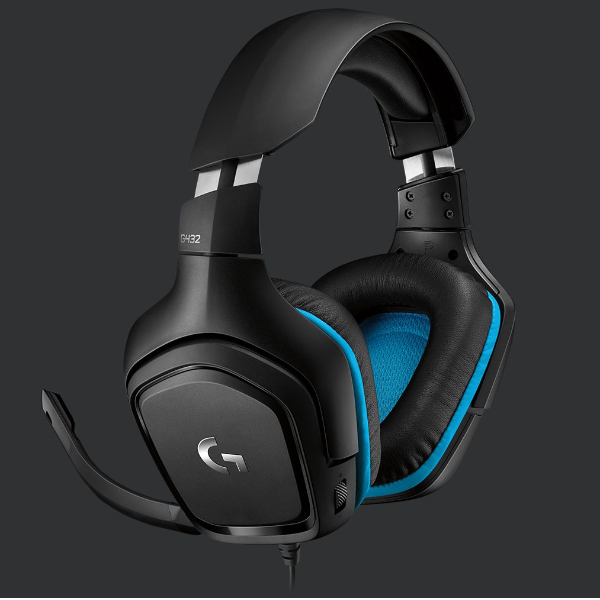 Image of Cuffie gaming G SERIES G432 7.1 nero e Blue 981 000770 074