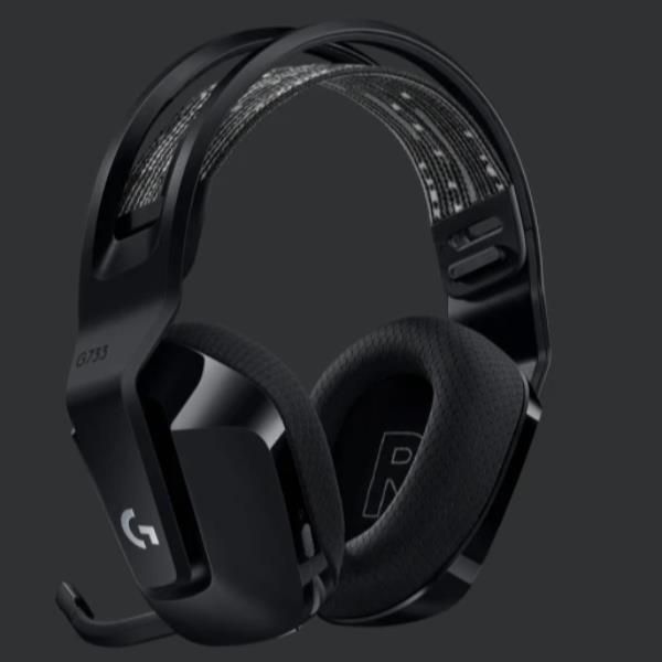 Image of G733 LIGHTSPEED WIRELESS RGB GAMING HEADSET - BLACK - EMEA 074