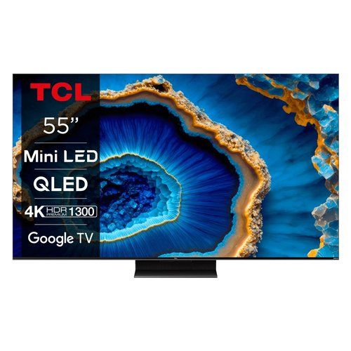 Image of TCL C80 Serie Smart TV Mini LED 4K 55" 55C805, 144Hz, audio Onkyo, Dolby Vision IQ, Google TV 074