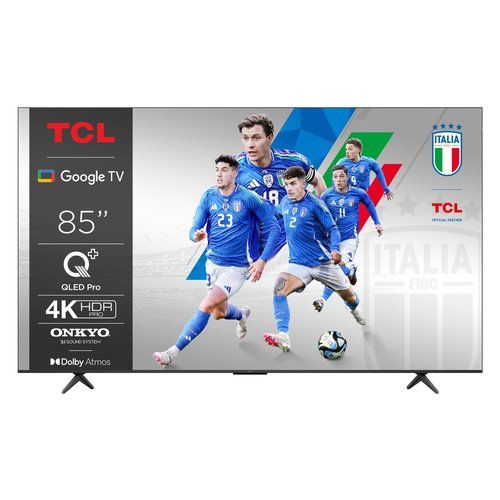 Image of TCL C65 Serie C6 Smart TV QLED televisore 4K 85" 85C655, audio Onkyo con subwoofer, Dolby Vision - Atmos, Google TV 074