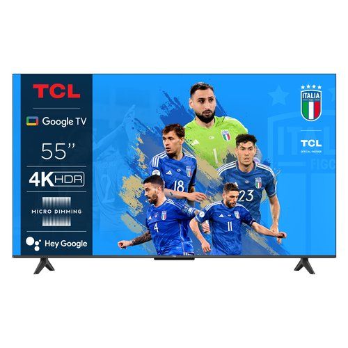 Image of TCL P61 Smart TV Ultra HD 4K 55" 55P61B, Dolby Audio, Controlli vocali, Google TV 074