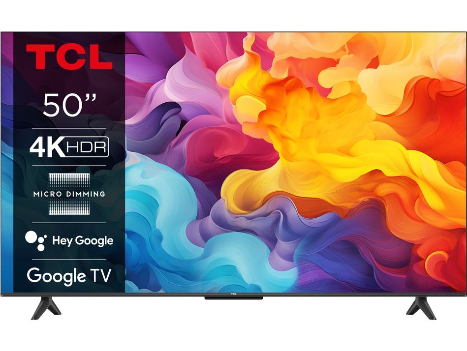 Image of TCL P61 Smart TV Ultra HD 4K 50" 50P61B, Dolby Audio, Controlli vocali, Google TV 074