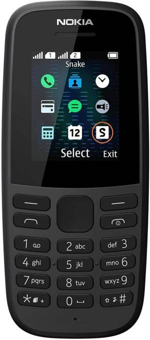 Image of Nokia 105 nero 2019 DS ITA 074