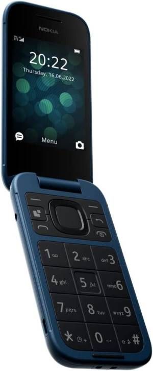 Image of HMD Nokia 2660 Flip 7,11 cm (2.8") 123 g Blu Telefono cellulare basico 074