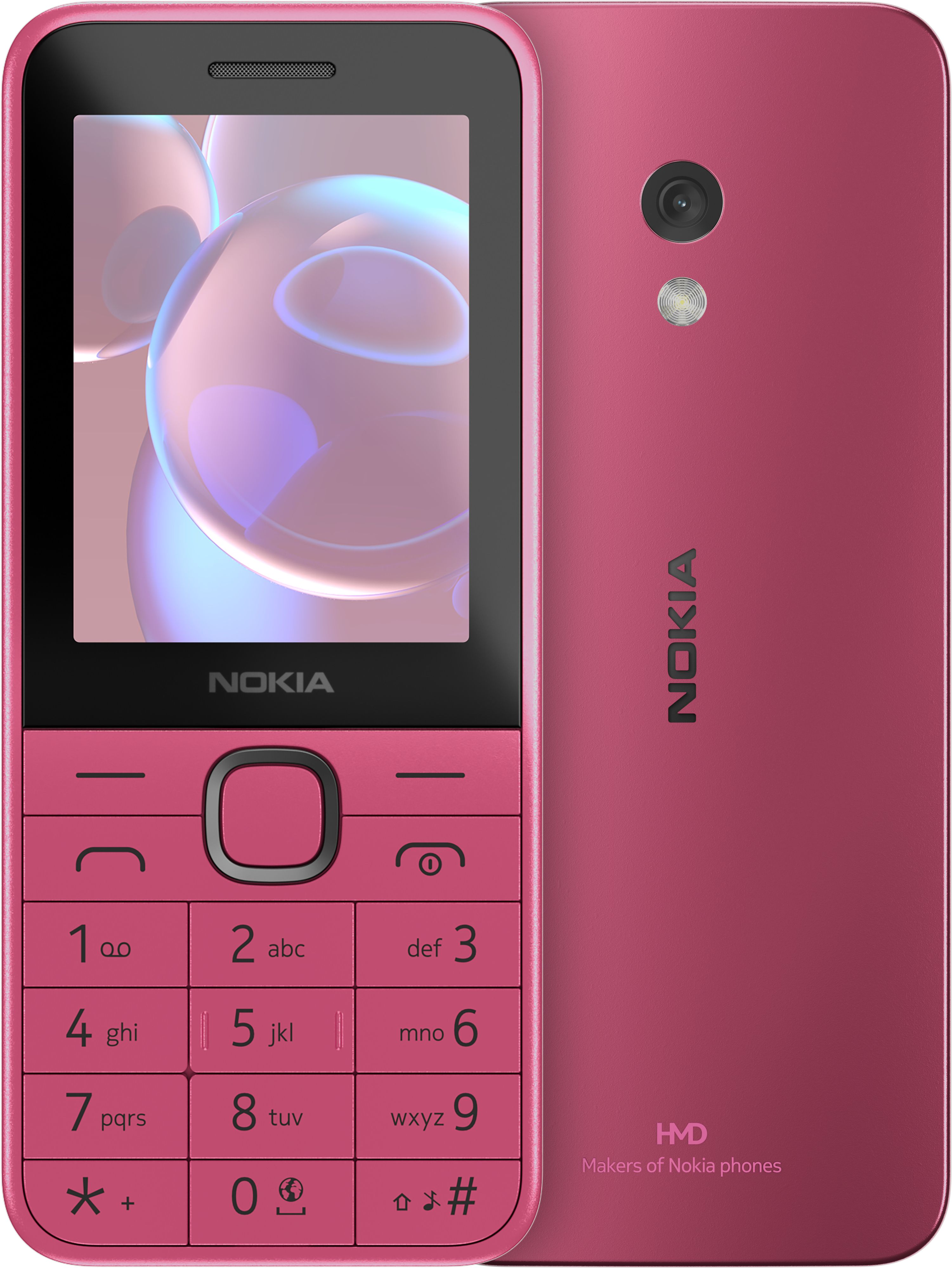 Image of HMD Nokia 225 (2024) 6,1 cm (2.4") 91 g Rosa Telefono cellulare basico 074