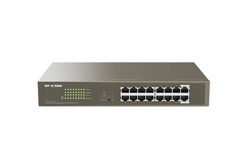 Image of IP-COM Switch 16-Port Gigabit Desktop/Rackmount With 16-Port PoE 074