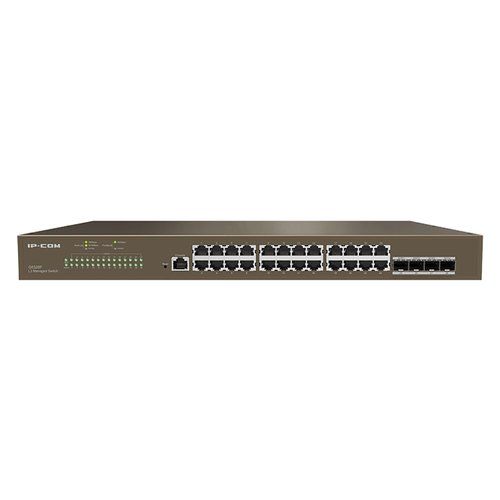 Image of SWITCH IP-COM G5328F 24P GIGABIT+4P SFP 1P Console, L3 Cloud Managed 074