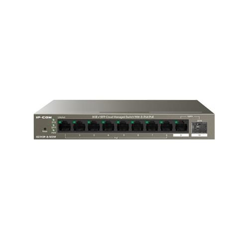 Image of SWITCH POE IP-COM G2210P-8-102W - 9 × porte Ethernet 10/100/1000 Base-T (8 porte PoE), 1 × porta SFP Base-X 100/1000 074