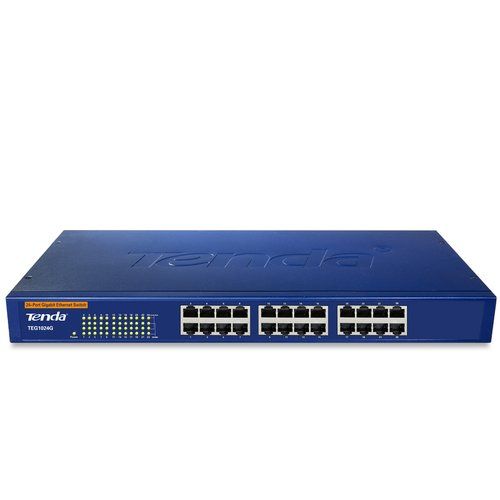 Image of SWITCH TENDA TEG1024G 24P GIGABIT 10/100/1000 RJ45 UNAMANAGED RACK 074