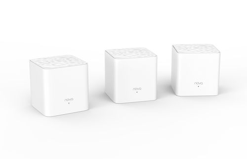 Image of Tenda Nova MW3 router wireless Dual-band (2.4 GHz/5 GHz) Gigabit Ethernet Bianco 074