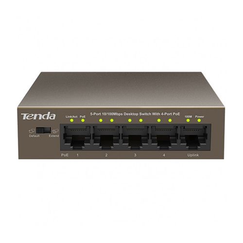 Image of SWITCH TENDA TEG1105P-4-63W 5P LAN GIGABIT DESKTOP 10/100/1000M 4P POE 074