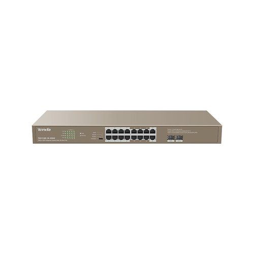 Image of SWITCH TENDA TEG1118P-16-250W 16P GIGABIT 10/100/1000 Base-T RJ45 PoE+2 1000M SFP Cons. Max Porta:30W- cons. max switch 250W 074