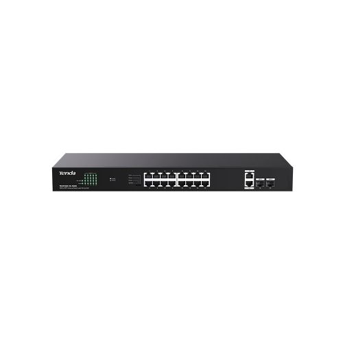 Image of SWITCH TENDA TEG1120P-16-150W 18P GE+2SFP con 16P PoE 150W Power Consumption 30W Max. PoE of single port 074