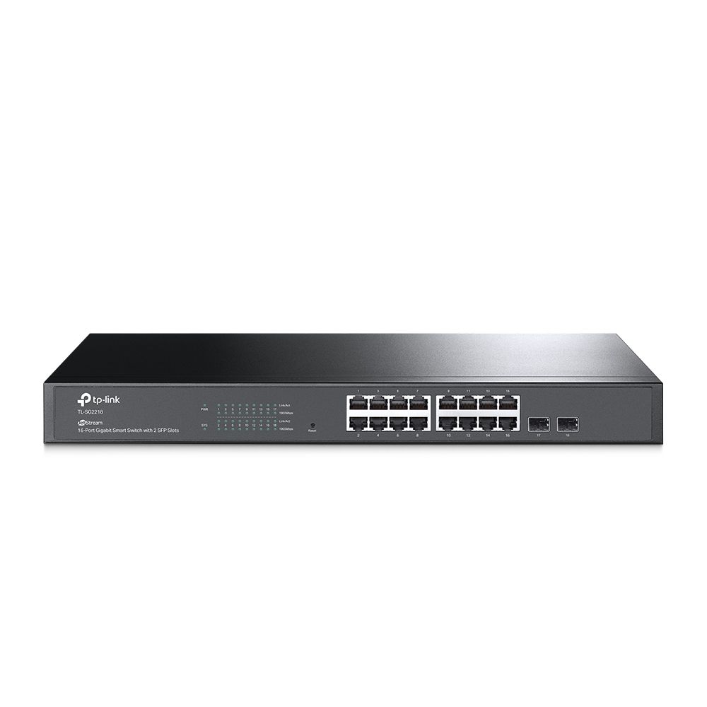 Image of TP-Link Omada SG2218 switch di rete Gestito L2/L2+ Gigabit Ethernet (10/100/1000) 1U Nero 074