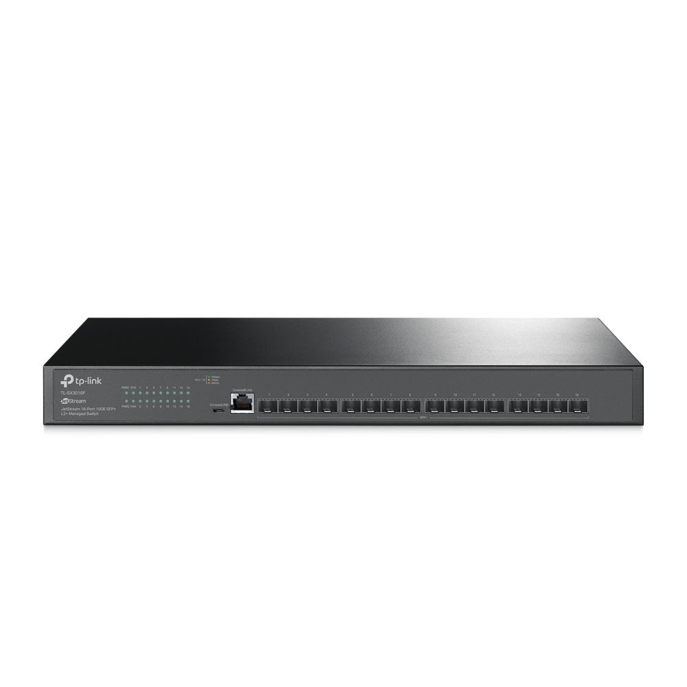 Image of TP-Link Omada SX3016F switch di rete Gestito L2+/L3 Nero 074