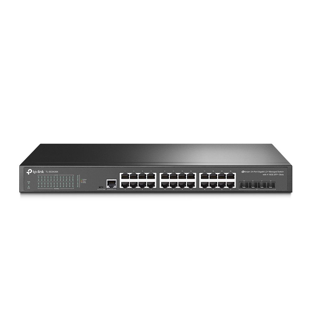 Image of TP-Link Omada SG3428X switch di rete Gestito L2+/L3 Gigabit Ethernet (10/100/1000) 1U Nero 074