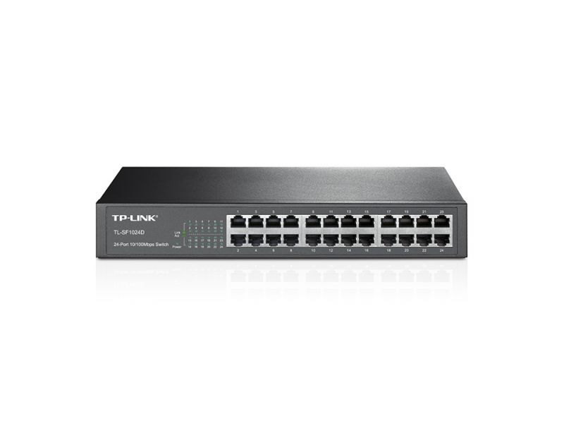 Image of TP-Link TL-SF1024D switch di rete Non gestito Fast Ethernet (10/100) Grigio 074