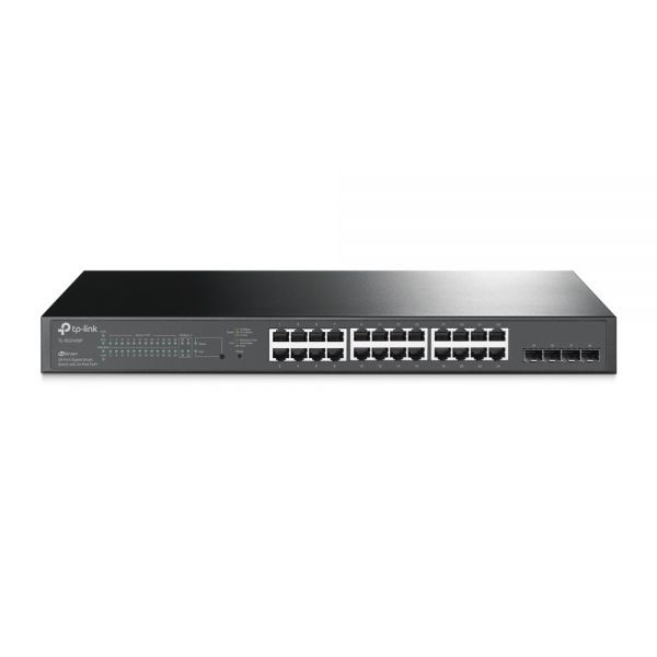 Image of TP-Link Omada TL-SG2428P Gestito L2/L2+ Gigabit Ethernet (10/100/1000) Supporto Power over Ethernet (PoE) 1U Nero 074