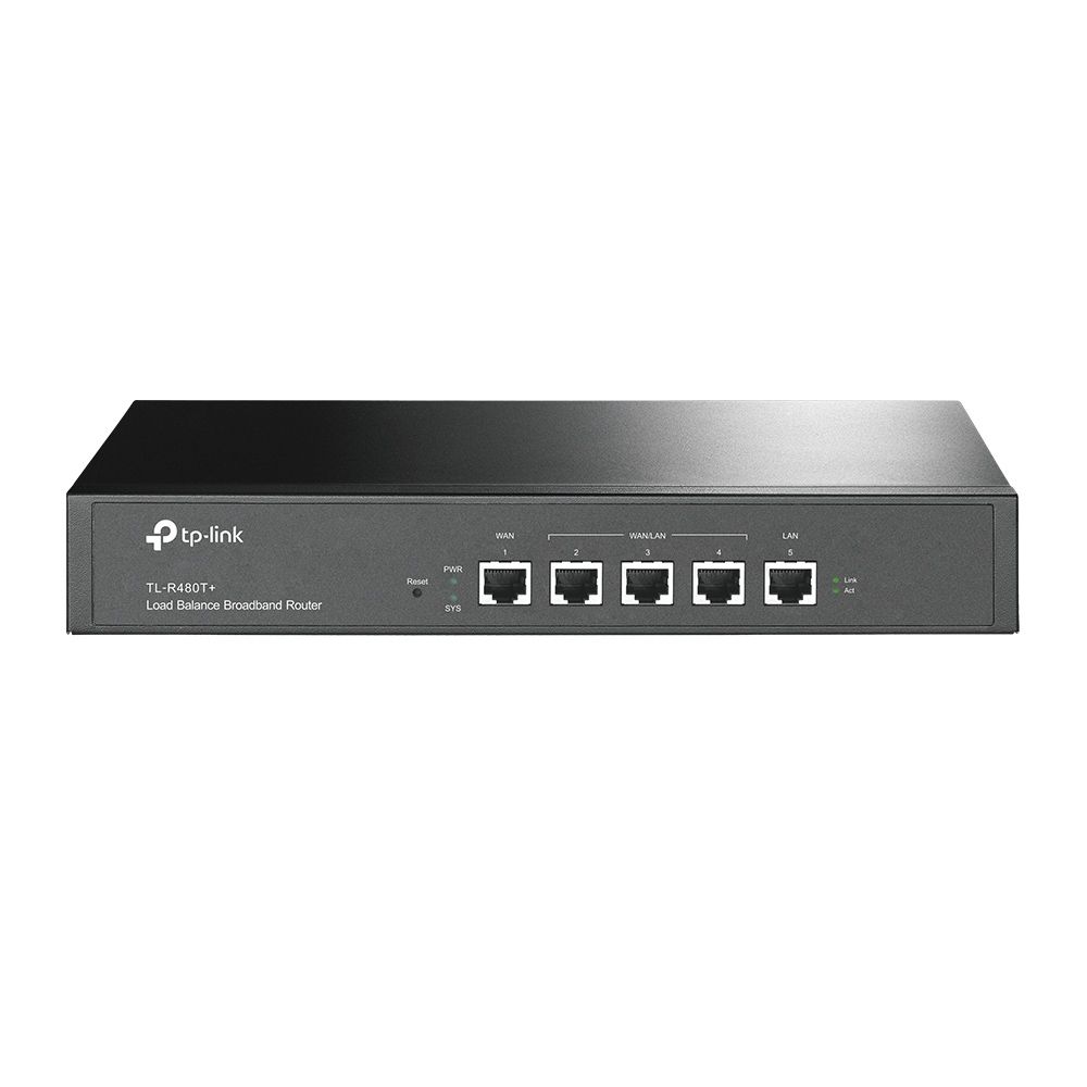 Image of TP-Link TL-R480T+ router cablato Fast Ethernet Nero 074