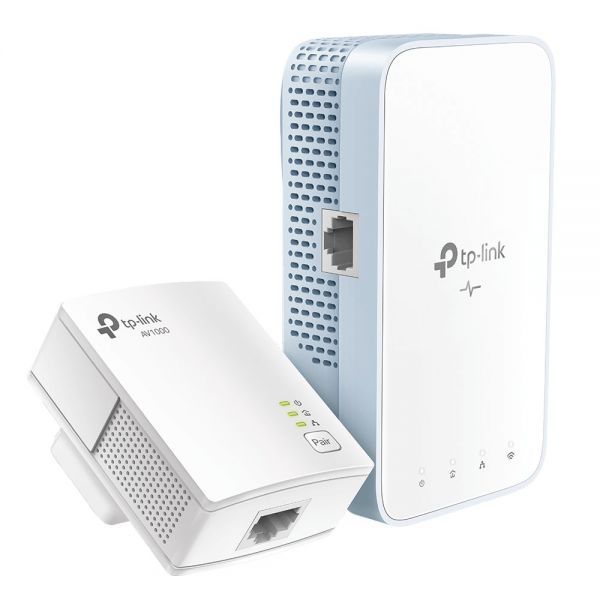 Image of TP-Link TL-WPA7517 KIT adattatore di rete PowerLine 1000 Mbit/s Collegamento ethernet LAN Wi-Fi Bianco 074