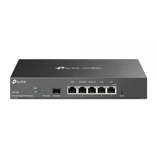 Image of TP-Link TL-ER7206 router cablato Gigabit Ethernet Nero 074