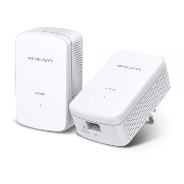 Image of TP-Link MP500 KIT adattatore di rete PowerLine 1000 Mbit/s Collegamento ethernet LAN Bianco 1 pz 074