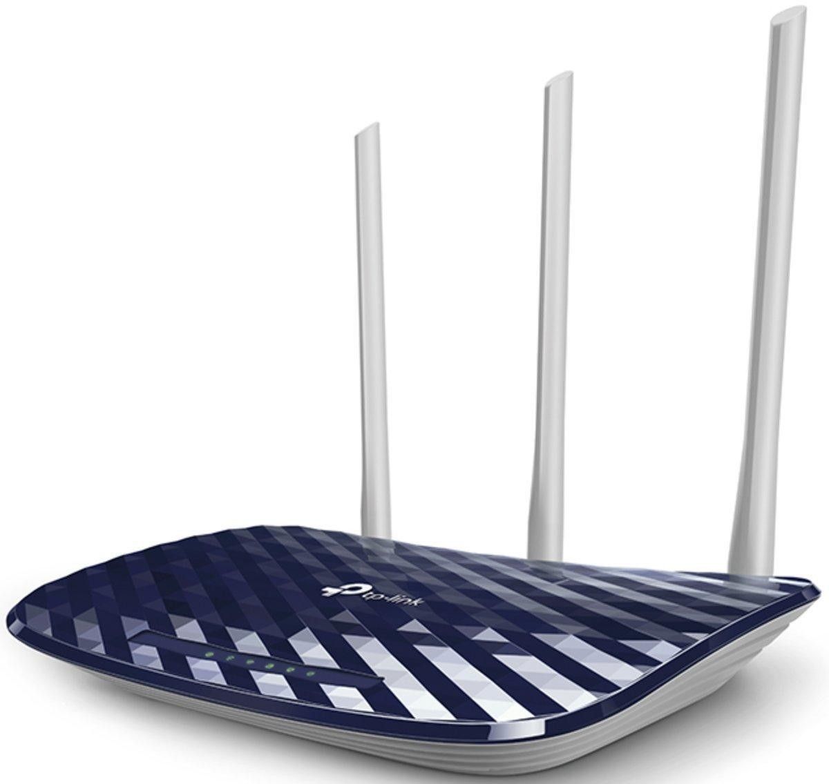 Image of TP-Link AC750 router wireless Fast Ethernet Dual-band (2.4 GHz/5 GHz) Nero, Bianco 074