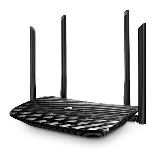 Image of TP-Link Archer C6 router wireless Gigabit Ethernet Dual-band (2.4 GHz/5 GHz) Nero 074