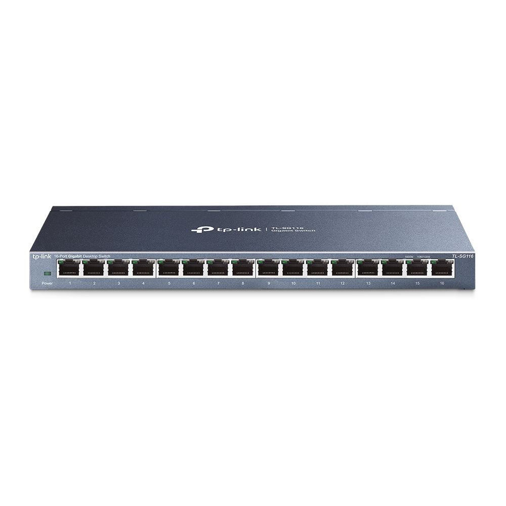 Image of TP-Link TL-SG116 Non gestito Gigabit Ethernet (10/100/1000) Nero 074