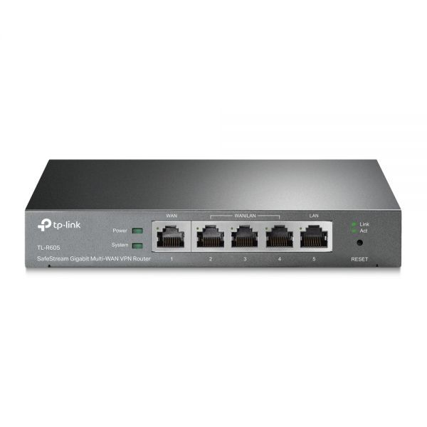 Image of TP-Link Omada ER605 router cablato Gigabit Ethernet Nero 074