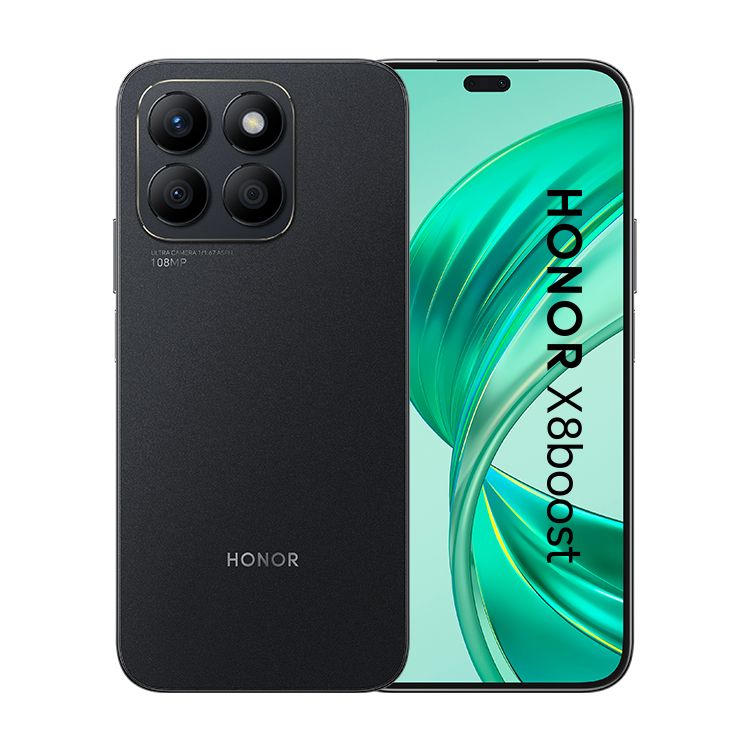 Image of Honor X8boost 17 cm display 6.7 pollici Doppia SIM Android 13 4G USB tipo-C 8 GB 256 GB 4500 mAh Nero 074