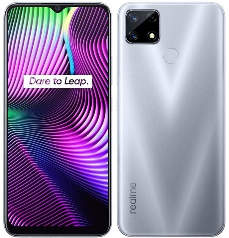 Image of Realme 7i 4+64GB 6.5 argento DS ITA 074