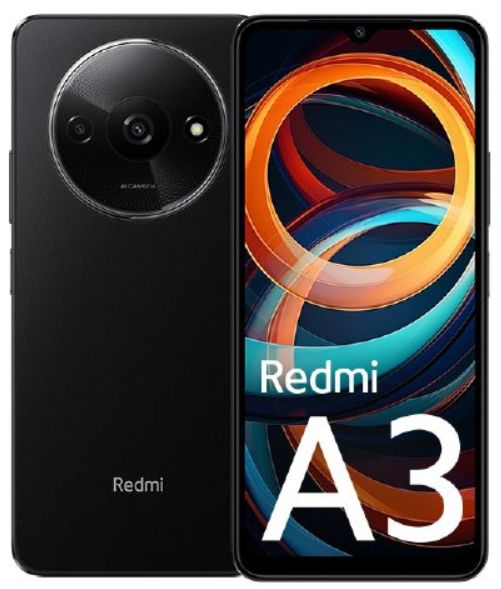 Image of XIAOMI REDMI A3 3+64GB DS MIDNIGHT BLACK OEM 074