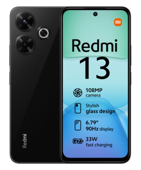 Image of XIAOMI REDMI 13 NFC 6+128GB DS MIDNIGHT BLACK 074