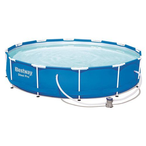 Piscina Bestway 56681 STEEL PRO con pompa-image